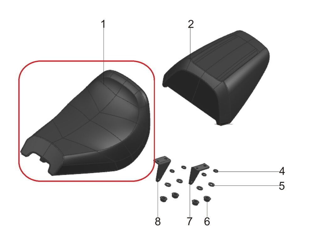 REGAL RAPTOR Pılder 250 Sürücü Koltuğu