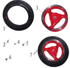 YUKİ MAGİC ARKA JANT LASTİK SET