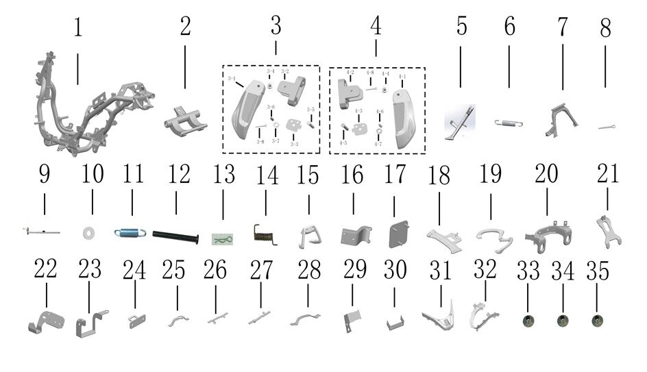 YUKİ GELATO 150 ORTA SEHPA MİLİ