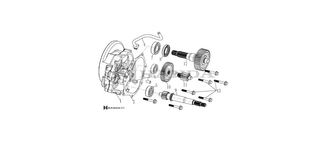 YUKİ ACTİVE 125 AYNA MARUTİ DİŞLİ
