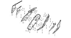 VOGE R125 SELE ALTI SOL SİYAH