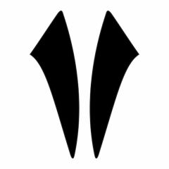 CG SİYAH ÇAMURLUK YAN STİCKER