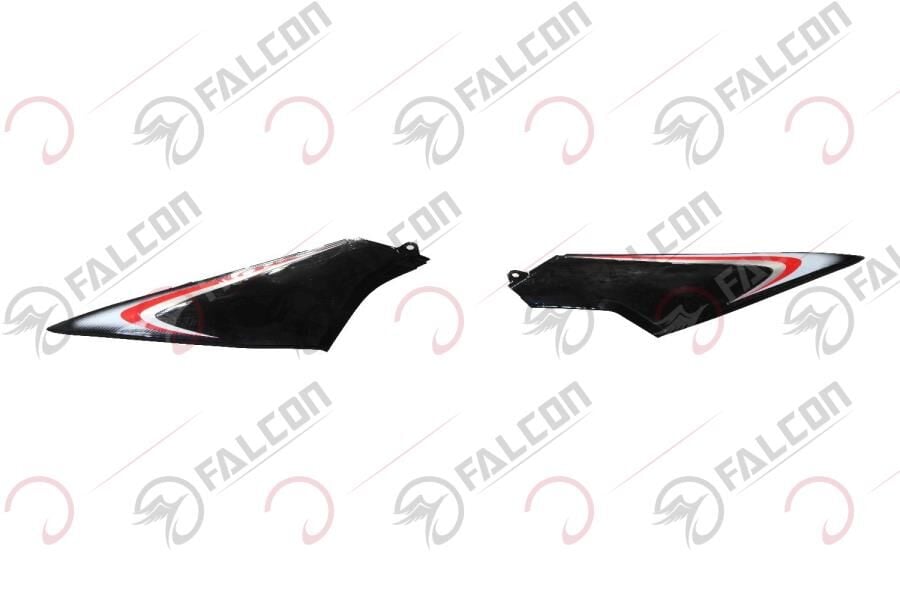 Falcon Power 2000 Arka Karenaj Alt Parça Sağ Sol Siyah Takım