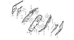 VOGE R125 SELE ALTI İLAVE SAĞ