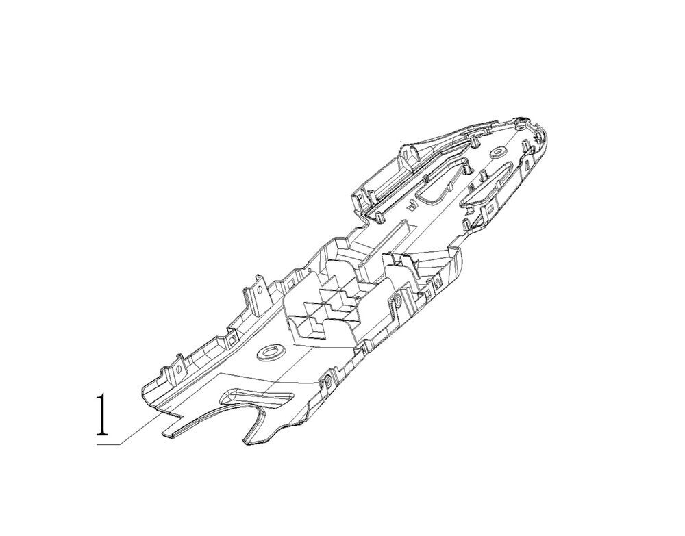 REGAL RAPTOR SPN 125 Sele Altı Koruma Plastiği