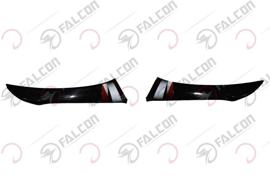 Falcon Power 2000 Dış Dizlik Sağ Sol Siyah Takım