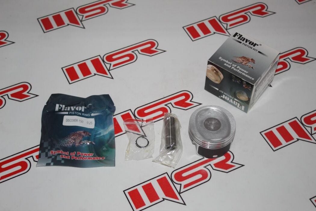 BAJAJ DISCOVER 150 - BOXER 150 PİSTON KİT 56 MM 0.75 FLAVOR