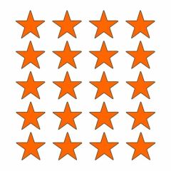 CG TURUNCU YILDIZ SAKAL ŞERİDİ