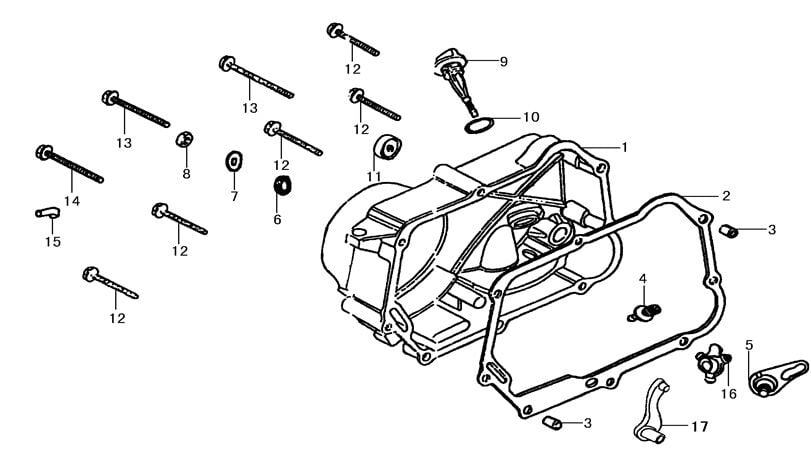 YUKİ GUSTO OTM DEBRİYAJ KAPAK CONTASI