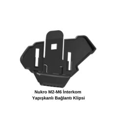 Nukro M2-M6 İnterkom Yapışkanlı Bağlantı Klipsi