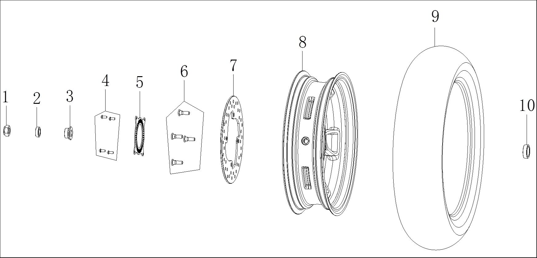 VOGE SR1 125 ARKA JANT
