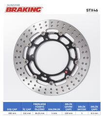 Yamaha FZ6 FAZER S2 600 YAMAHA YUVARLAK ÖN FREN DİSKİ