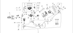 VOGE R125 TESİSAT KABLOSU KM SAATİ TESİSATI