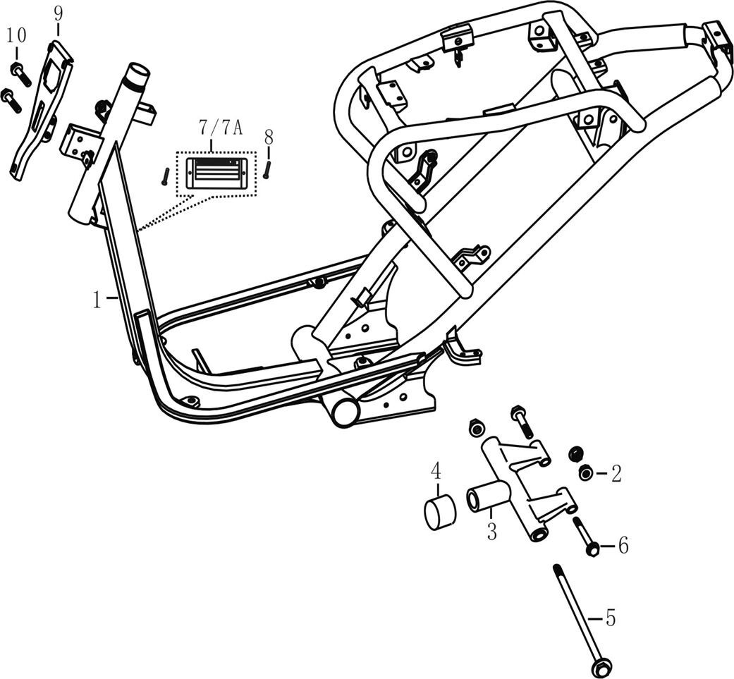 YUKİ SNOOPY MOTOR ASKI MİLİ