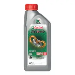 Castrol Actevo 4T 20W-40 Motosiklet Yağı 1 Lt