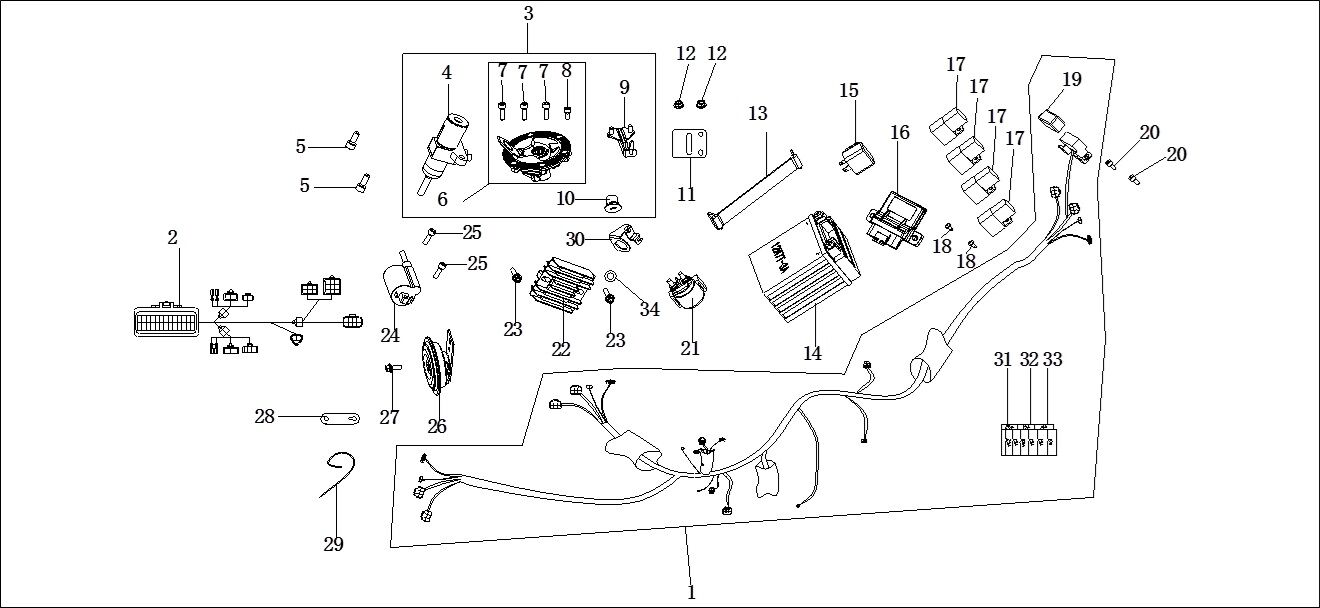 VOGE R125 KONTAK SETİ