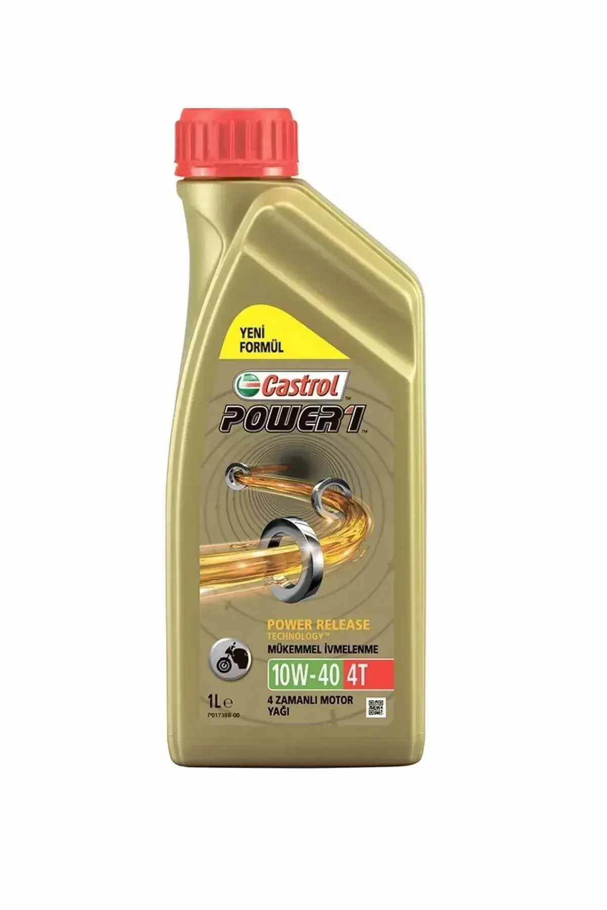 Castrol Power 1 4t 10w - 40 4 Zamanlı Motosiklet Yağı 1 L