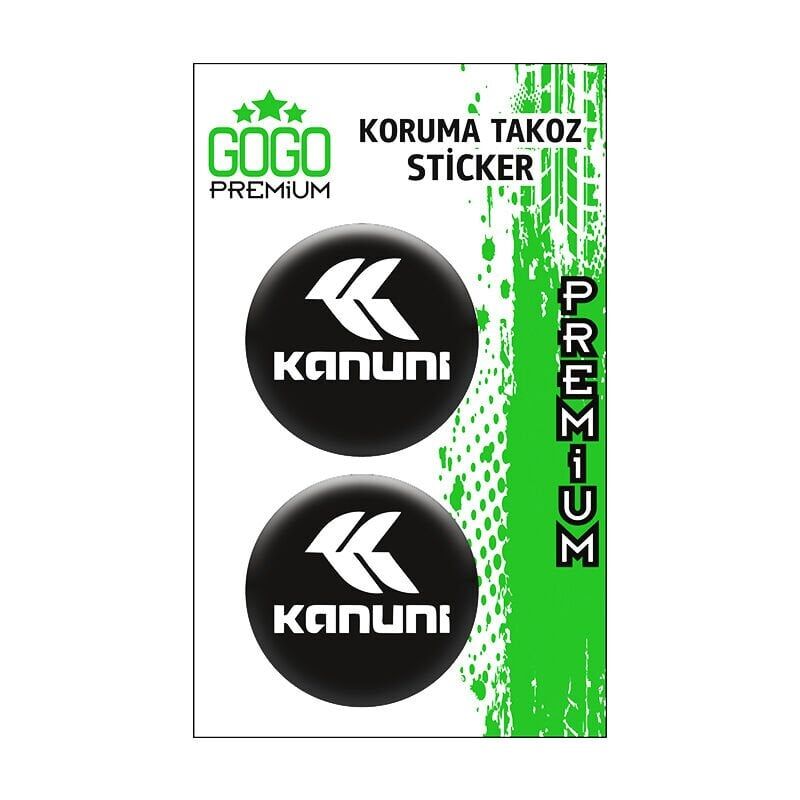 KANUNİ KORUMA TAKOZU 4X4 İKİLİ DAMLA STİCKER