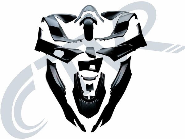 HONDA PCX KAPORTA SETİ PARLAK SİYAH 2021 2024