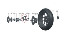 REGAL RAPTOR Pılder 250 Arka Dişli Göbek Braketi