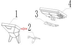 REGAL RAPTOR SPN 125 Kilometre Alt Grenaj
