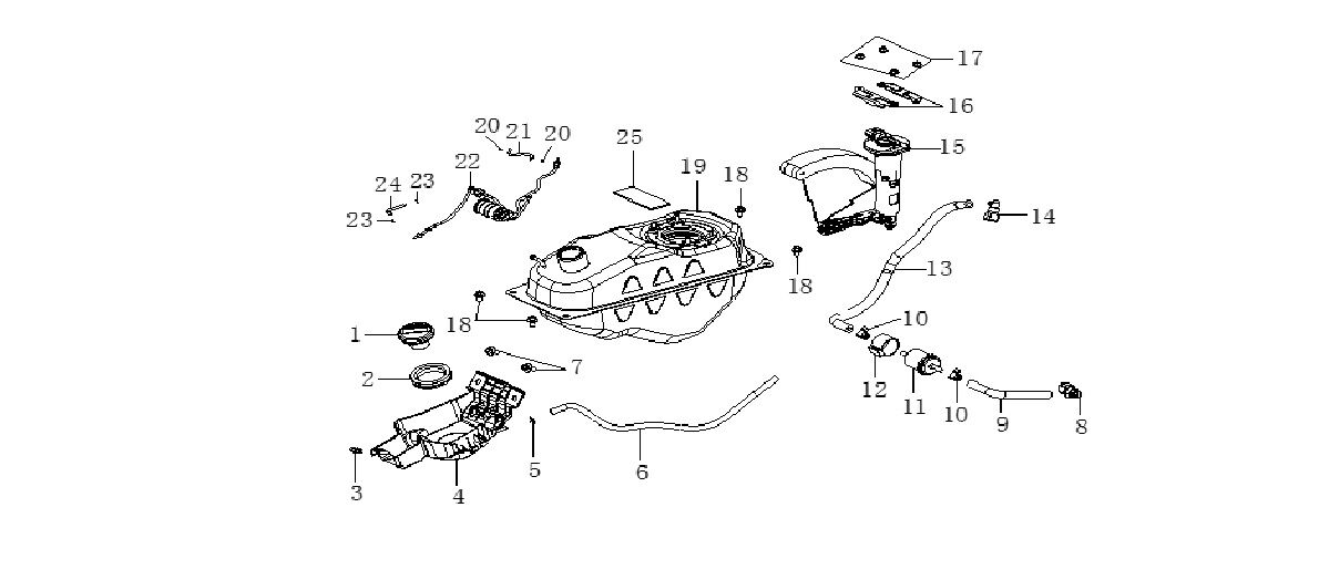 VOGE SR1 ADV BENZİN POMPASI KAPAĞI