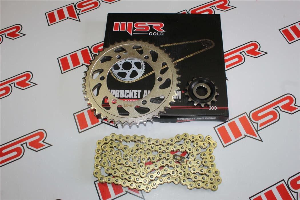 YAMAHA R25 43T-14T-520H-112L ZİNCİR DİŞLİ SETİ MSR GOLD