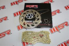 YAMAHA R25 43T-14T-520H-112L ZİNCİR DİŞLİ SETİ MSR GOLD