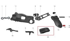 REGAL RAPTOR Pılder 250 Arka İç Çamurluk