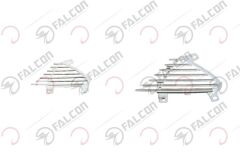 İÇ DİZLİK IZGARA SAĞ-SOL TAKIM BEYAZ-POWER 2000 Falcon