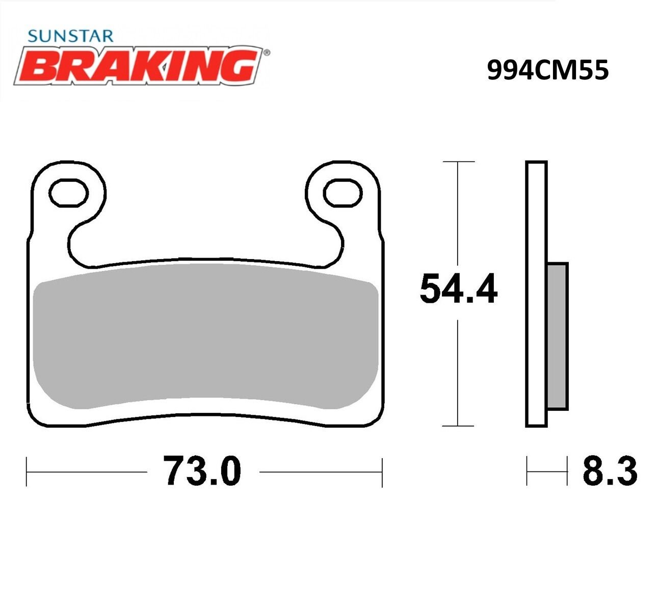 BMW R 1250 GS / ADV SİNTERLİ ÖN FREN BALATASI