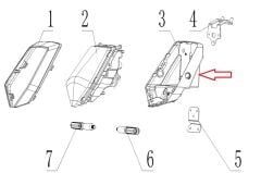 REGAL RAPTOR SPN 125 Far Altı Grenajı