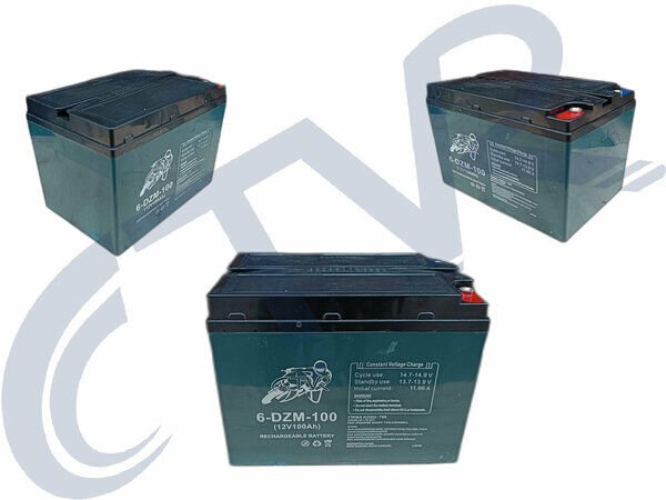 AKÜ E.BİKE 6 DZM 100 12 VOLT (16,2 KG) CTVR