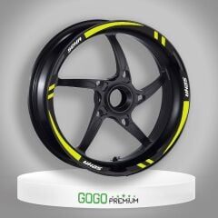 KANUNİ SEHA 150 2022 - 2024 UYUMLU 1 SET JANT ŞERİDİ SARI