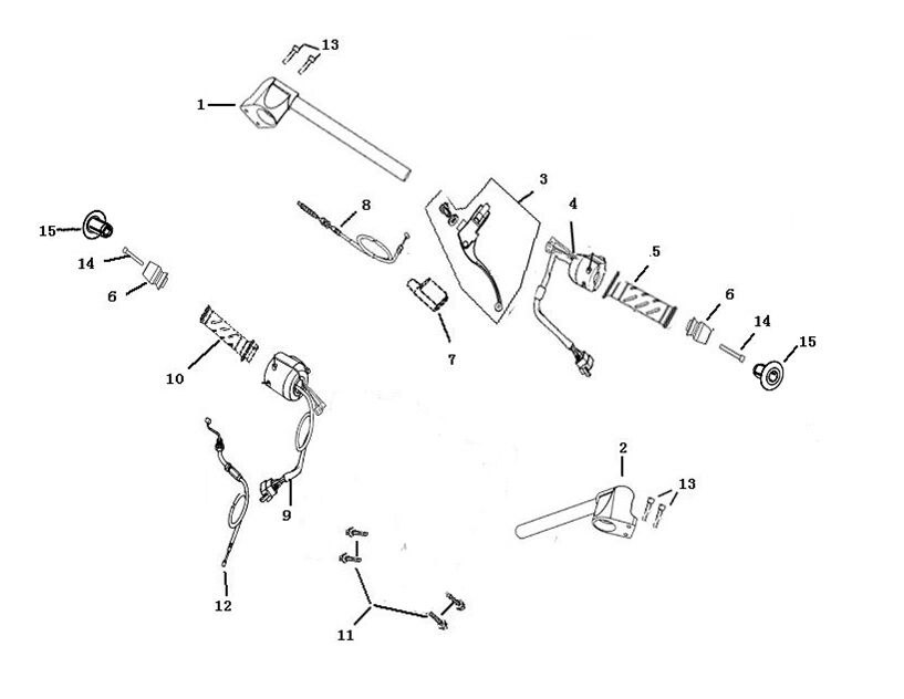 YUKİ GP-1 TARO 250R DEBRİYAJ LEVYESİ