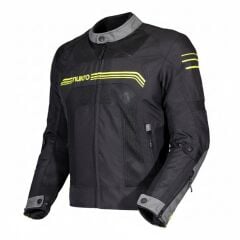 Nukrowear Guardio Sarı Erkek 3 Mevsim Motosiklet Ceketi