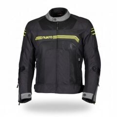 Nukrowear Guardio Sarı Erkek 3 Mevsim Motosiklet Ceketi
