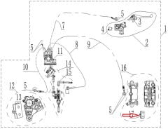 REGAL RAPTOR SPN 125 Ön Fren Balatası