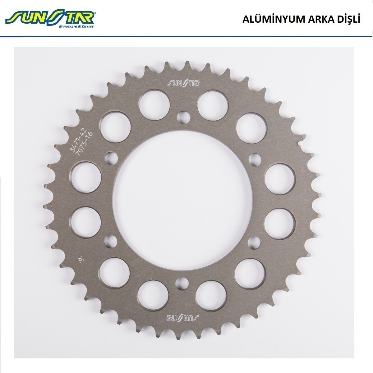 Kawazaki Z 250 SL ARKA DİŞLİ ALÜMİNYUM