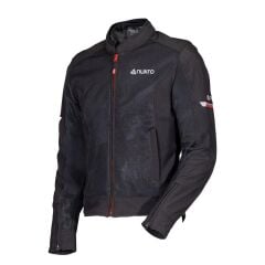 Nukrowear Jasper Siyah Softshell Erkek Motosiklet Ceketi