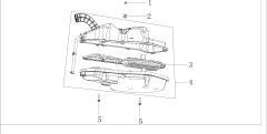 VOGE SR1 125 HAVA FİLTRESİ ELEMANI