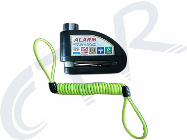 ALARMLI DİSK KİLİT 6MM PİN + HATIRLATMA KABLO