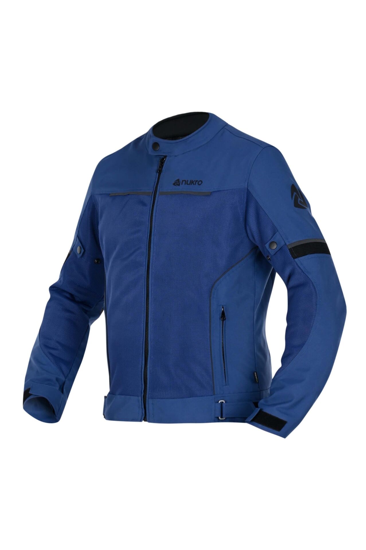 Nukrowear Sprint Mavi Yazlık Fileli Erkek Motosiklet Montu