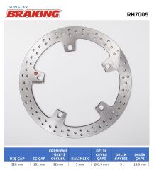 BMW S 1000 RR BMW S 1000 R / RR / XR YUVARLAK ÖN FREN DİSKİ