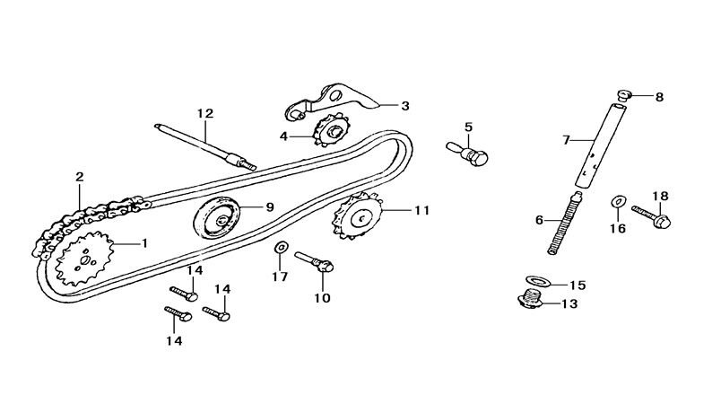 YUKİ GUSTO OTM YAĞ POMPA DİŞLİ MİLİ