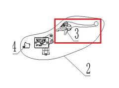 REGAL RAPTOR SPN 125 Ön Fren Maneti