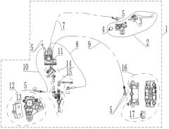 REGAL RAPTOR SPN 125 Fren Merkezi Komple