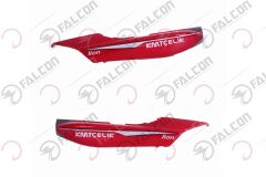 Falcon Sk150-6 Çelik Lıon Arka Karenaj Sağ-sol Takım Kırmızı