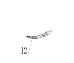 REGAL RAPTOR SPN 125 Arka Fren Pedalı