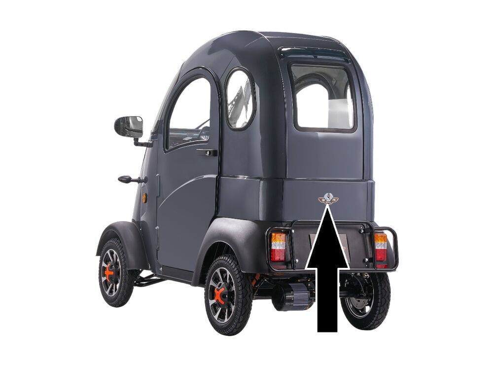 REGAL RAPTOR K4 Arka Çamurluk Üstü Grenajı Füme